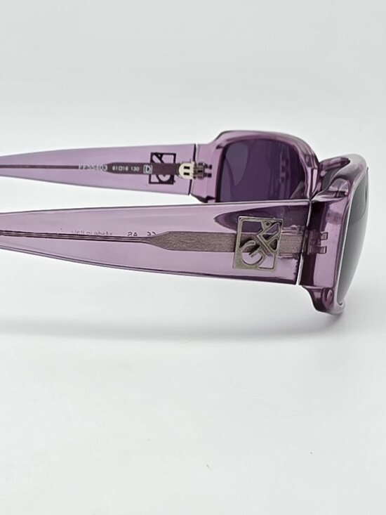 GF Ferre FF55403 Crystal Dark Purple Frame Dark Purple Lens Sunglasses Italy main image 11